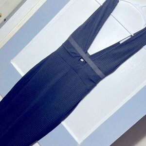 FEMME LUXE black bodycon dress